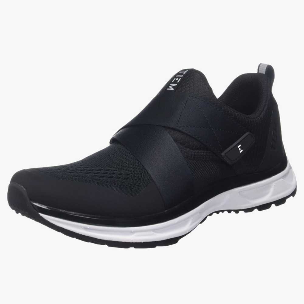 TIEM Athletic Slip-On Sneakers for Women in Black - Picture 4 of 5